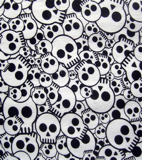 Snuggle Flannel Fabric- Packed Skulls at Joann.com in 2021 | Flannel