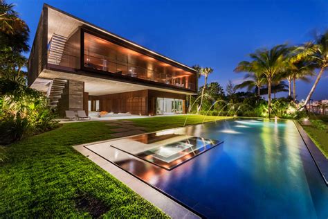 A Luxury Miami Beach Home With Pools Natural Lagoons And A Rooftop