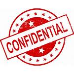 Confidential Stamp Confidentiality Transparent Deed Agreement Company