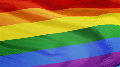 Rainbow Pride Flag Waving Hot Sex Picture