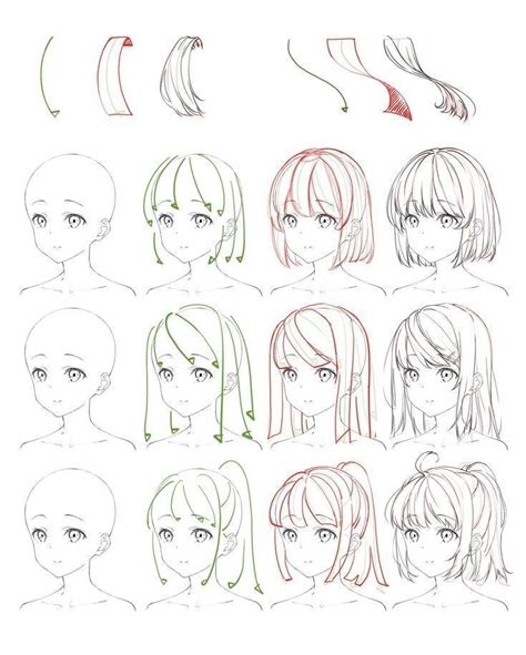 My Blog Anime Drawings Tutorials Drawings Drawing Hair Tutorial