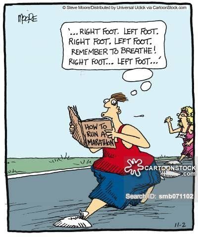 With that in mind, check out the top 55 marathon jokes. Instruction Cartoons and Comics | Running jokes, Running ...