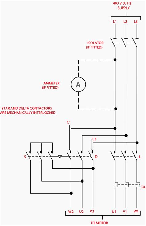 [diagram] wiring diagram for star delta contactor mydiagram online