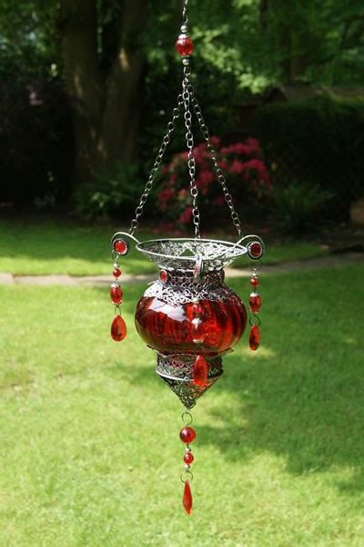 Red Moroccan Tea Light Lantern The Wind Chime Shop Limited