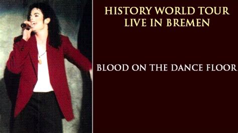 Blood on the dance floor. Michael Jackson - Blood On The Dance Floor Live HWT Bremen ...