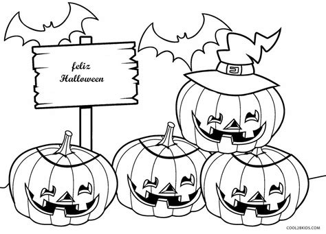 Dibujos De Halloween Para Colorear E Imprimir Reverasite