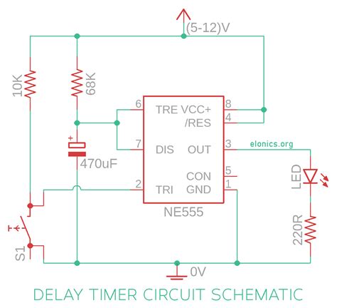 Circuit Diagram Of Timer Switch