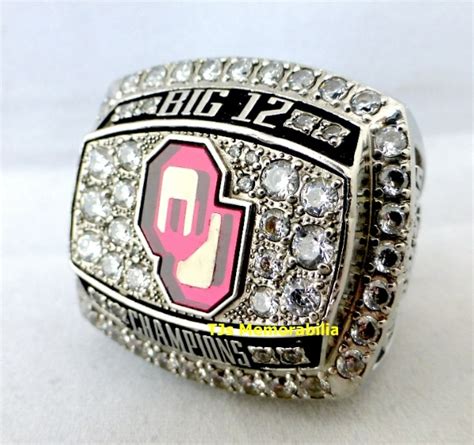 Latest championship statistics, standings, fixtures, results and other statistical analysis. 2012 OKLAHOMA SOONERS BIG 12 TWELVE CHAMPIONSHIP RING ...
