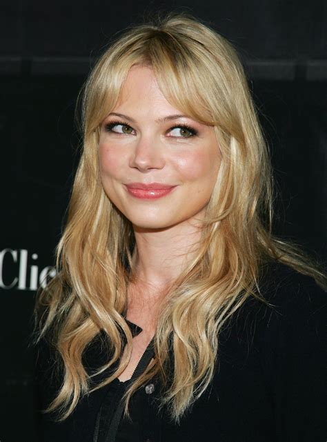 The actress is starring as one of the most famous i have changed my hair colour over the years, depending on parts i am playing, she explained to. MICHELLE | Michelle williams hair, Long hair styles, Hair ...