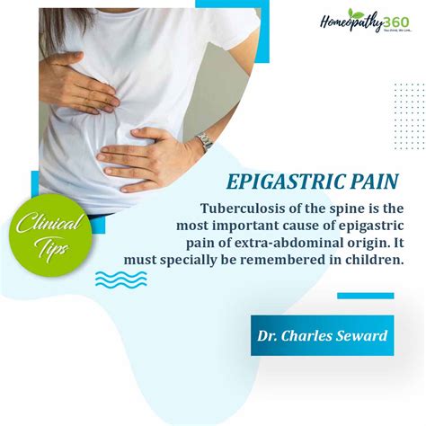 Epigastric Pain Clinical Tips By Dr Charles Seward Homeopathy360