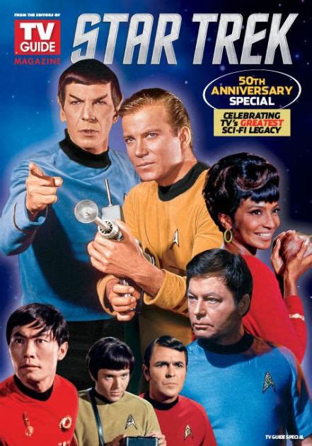 Tv Guide Magazine Star Trek 50th Anniversary By Tv Guide Magazine Llc