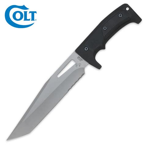 Bkd132 Colt Black Pathfinder Fixed Blade Knife Knives