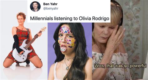 Olivia Rodrigos Sour Memes About Millennials Listening And Feeling Old
