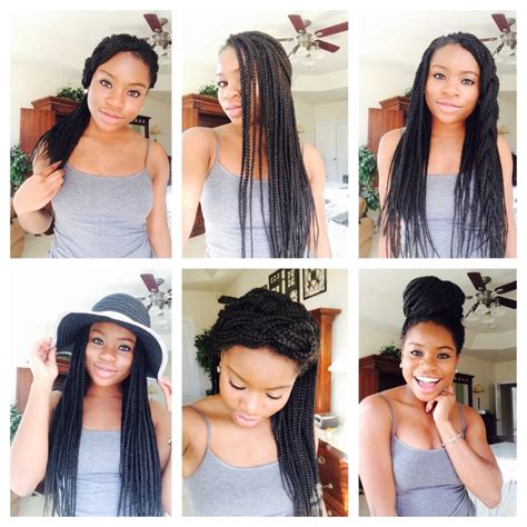 15 Quick And Easy Box Braids Hairstyles Video Black