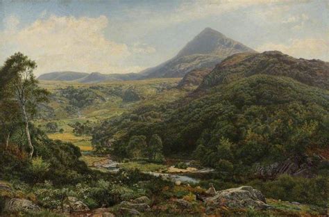 Quiet Valley Among The Welsh Hills Art Uk