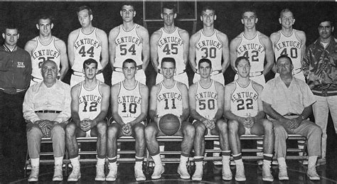 1964 1965 Kentucky Basketball Roster Walters Wildcat World