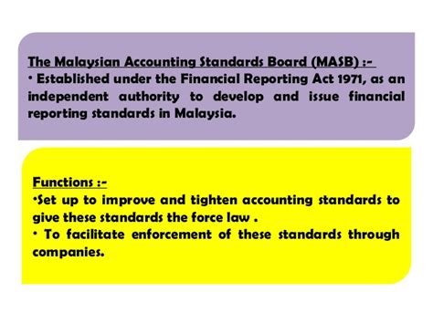 Malaysian accounting standards board issued the mfrs on 17 november 2014. Audit committee