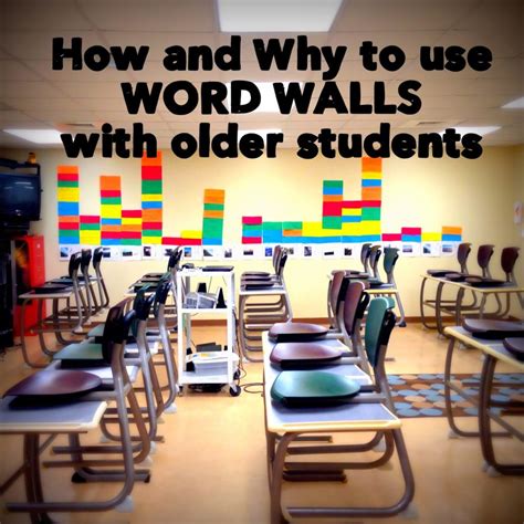 How And Why To Use Word Walls With Older Students Building Book Love