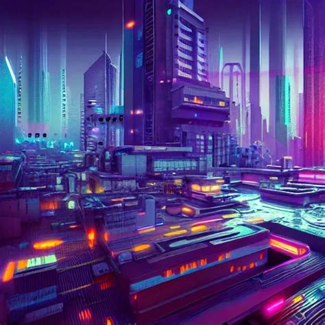 Cassette Futurism City Highly Detailed 4k Hdr Stable Diffusion