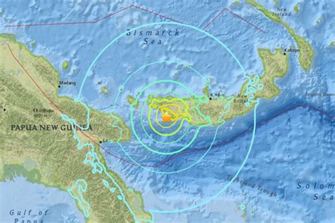 Papua New Guinea Earthquake 69 Tremor Sparks Tsunami Fears Daily Star