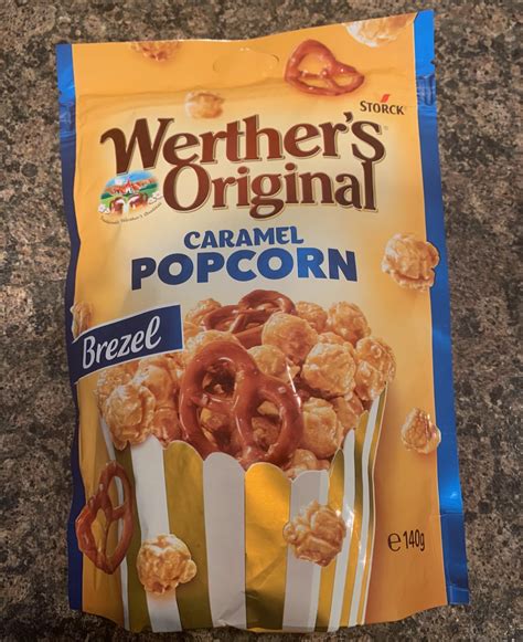 Foodstuff Finds Werthers Original Caramel Popcorn Brezelpretzel