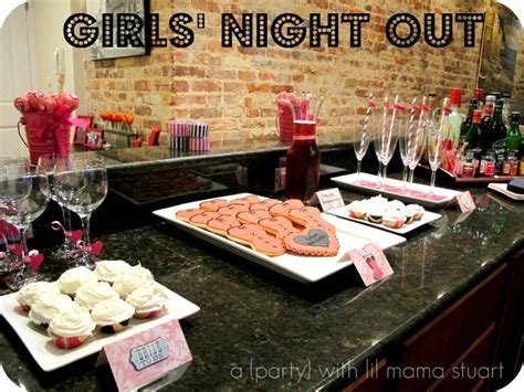 A Day With Lil Mama Stuart Party Ideas Girls Night Out