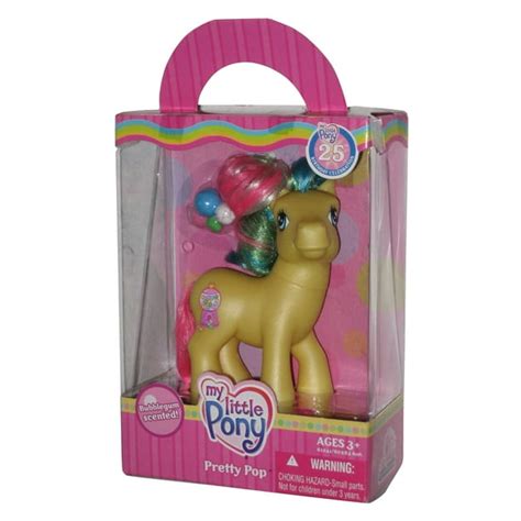 My Little Pony G3 Bubblegum Scented 2007 Pretty Pop Toy Figure