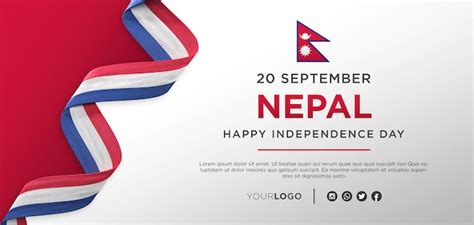 Premium Psd Nepal National Independence Day Celebration Banner