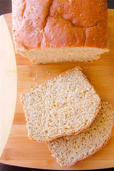 Homemade 100 Whole Grain Bread Recipe Go Dairy Free