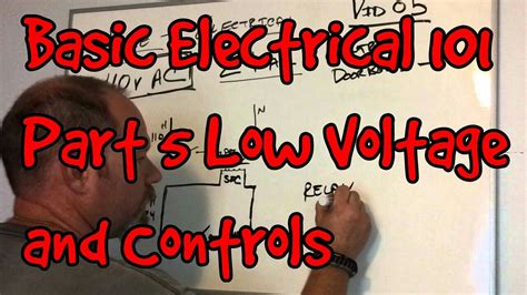 How could you ever wire a transformer in a box if you didn't mix low and high voltage? BASIC ELECTRICAL 101#05 ~ LOW VOLTAGE AND CONTROLS - YouTube