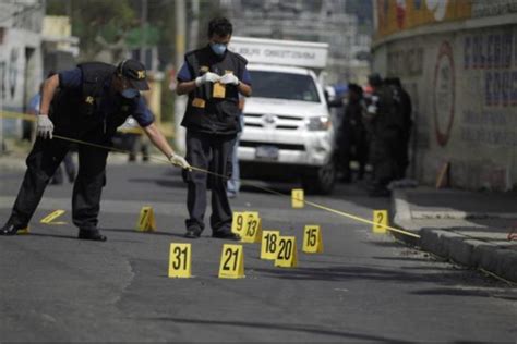Guatemala Registró 4 Mil 914 Asesinatos En 2018 Un 85 Menos Que 2017