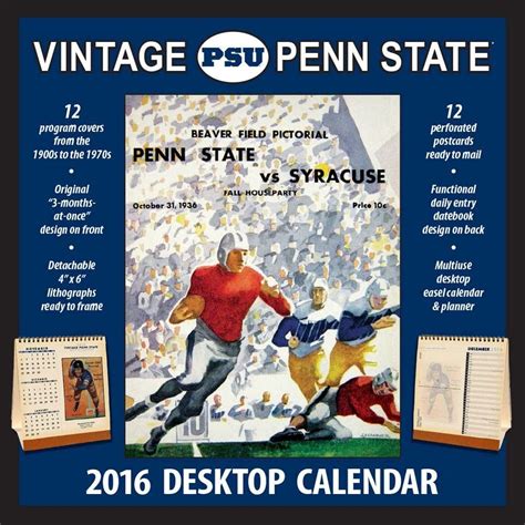 Penn State Calendar Fall 2024