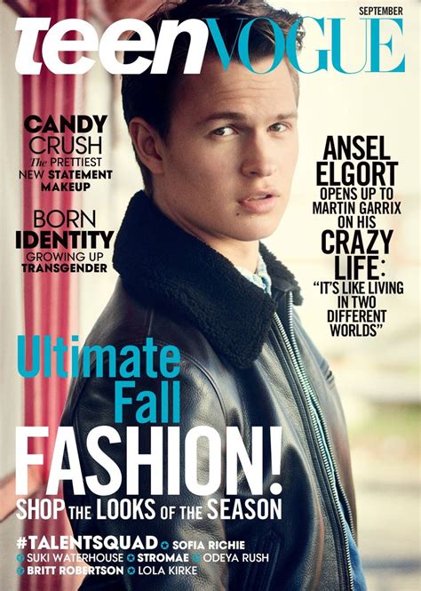 Teen Vogue September 2015 Cover Teen Vogue