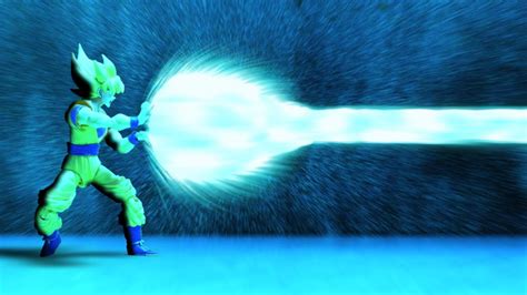 The kamehameha virtually appears in every licensed dragon ball video games up to date being it is the signature technique of the main protagonist, goku, and also appears in several other crossover video games that features goku and various other dragon ball characters. Dragon Ball Z - Stop motion - Kamehameha - Son Goku vs Popcorn - YouTube