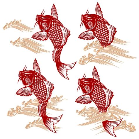 japanese carp stock vector image by ©daicokuebisu 27660521