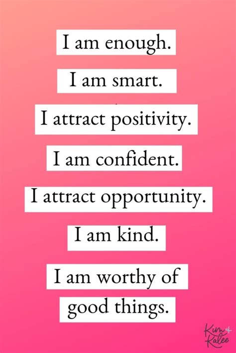 The Best Daily List Of Positive Affirmations For Women Kim And Kalee