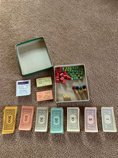 Vintage 1946 Monopoly Game