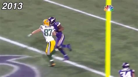 Aaron Rodgers Best Throws From Each Season Youtube
