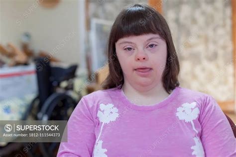 Girl With Down Syndrome Superstock
