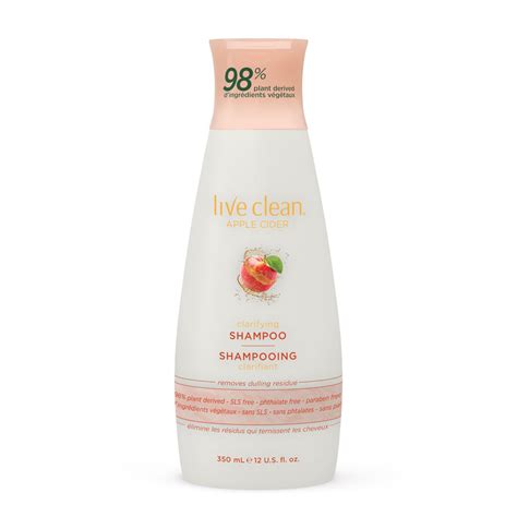 (24) dove men+care fresh clean 2 in 1 shampoo and conditioner. Live Clean Apple Cider Clarifying Shampoo | Walmart Canada