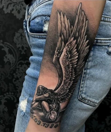 Most Amazing Angel Tattoos And Designs For Men And Women