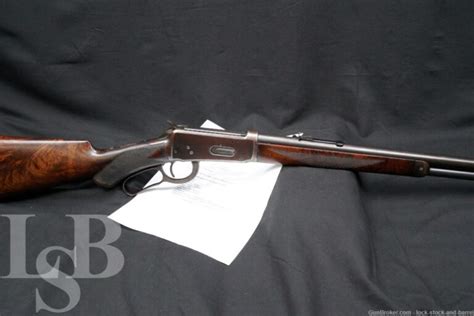 Winchester Model 1894 Deluxe Short Rifle 30 Wcf Lever Action Antique
