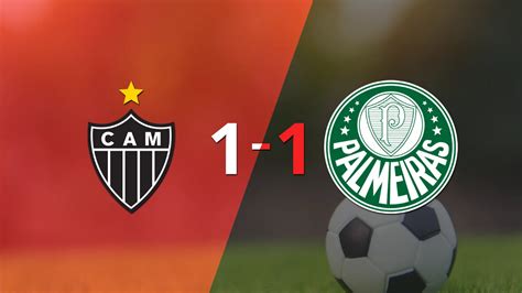 Atlético Mineiro Y Palmeiras Se Reparten Los Puntos Y Empatan 1 1 Infobae