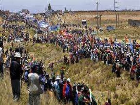 Movimientos Campesinos En Bolivia 2004 2006