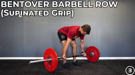 Barbell Bent Over Row Supinated Grip Youtube 4c8
