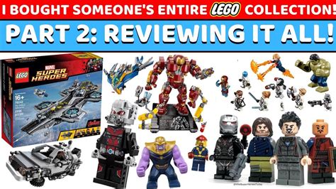 Review Biggest And Best Lego Haul Of All Time Entire Lego Marvel