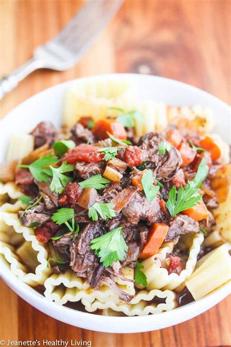 Maybe you would like to learn more about one of these? Slow Cooker Red Wine Beef Shank Stew Recipe - Jeanette's ...