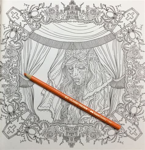 The Beauty Of Horror Ii Ghoulianas Creepatorium Coloring Book Review