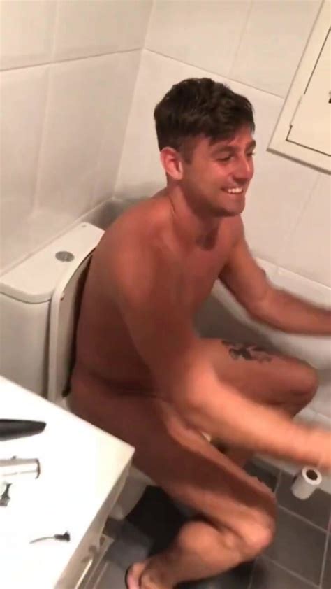 The Best Naked Guy On Toilet Filmed By Friend Thisvid Com