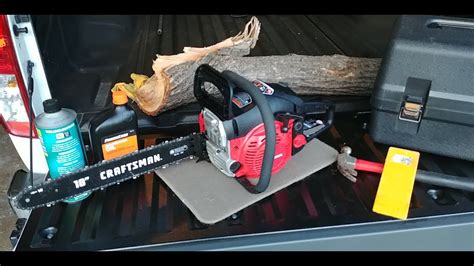 18 Inch Craftsman Chainsaw 2019 Model 42cc Youtube